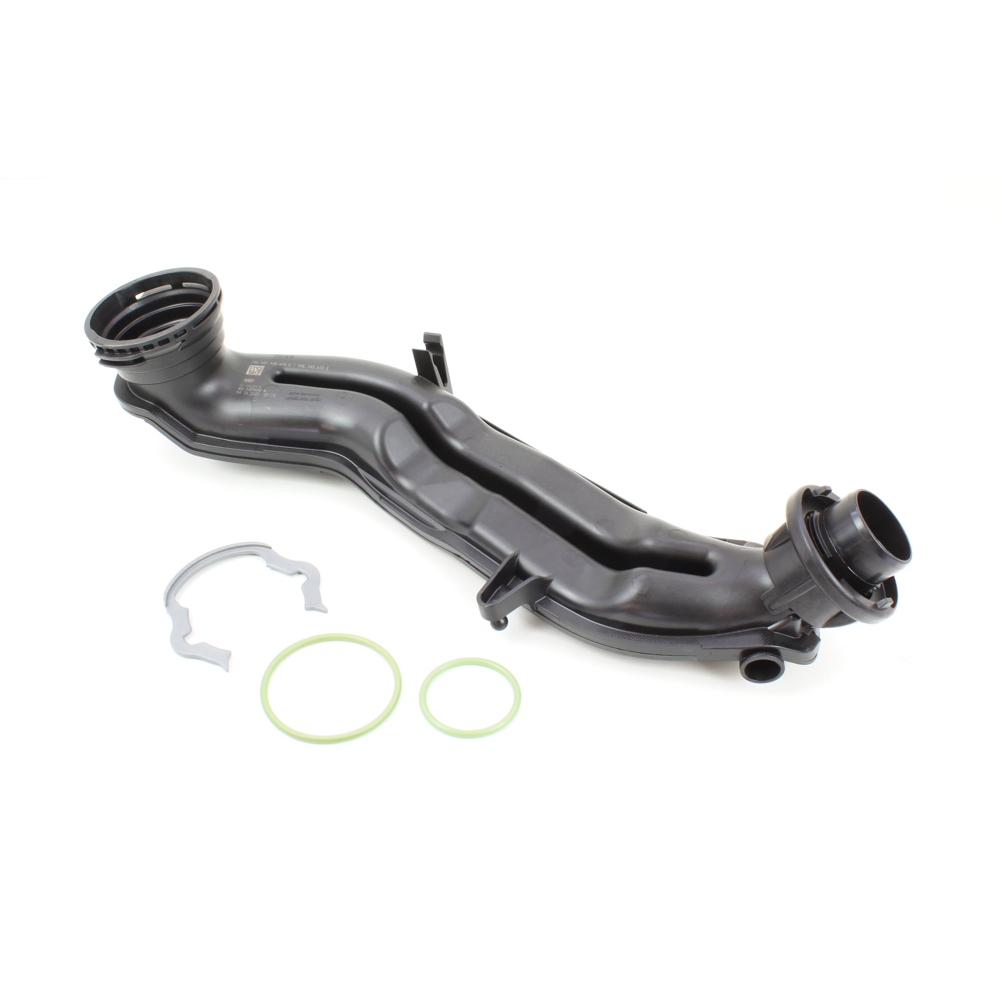 1 Set Druckrohr mit Haltebügel Ansauganlage