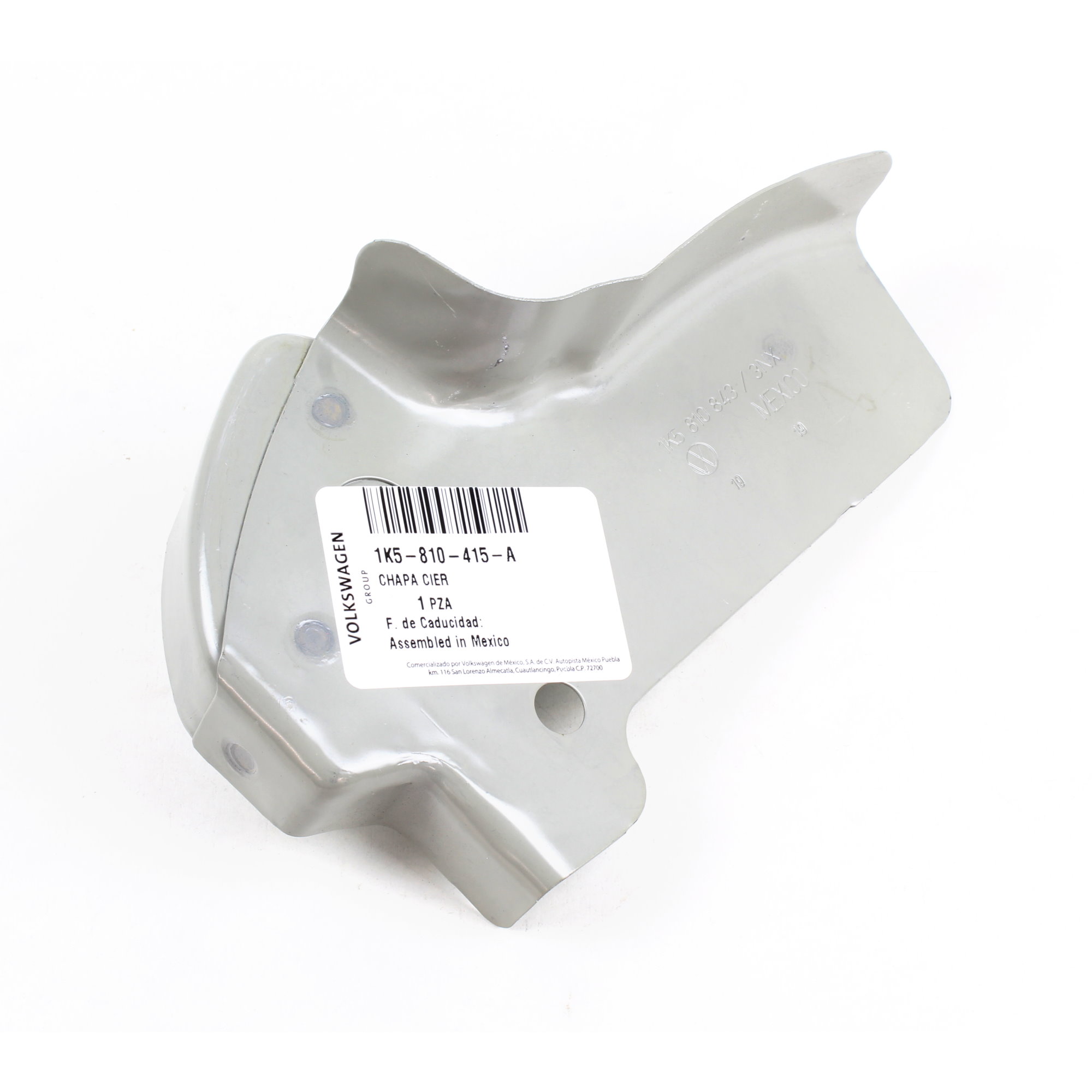 Schließblech für Unterholm links vorn Seitenteil1K5810415A