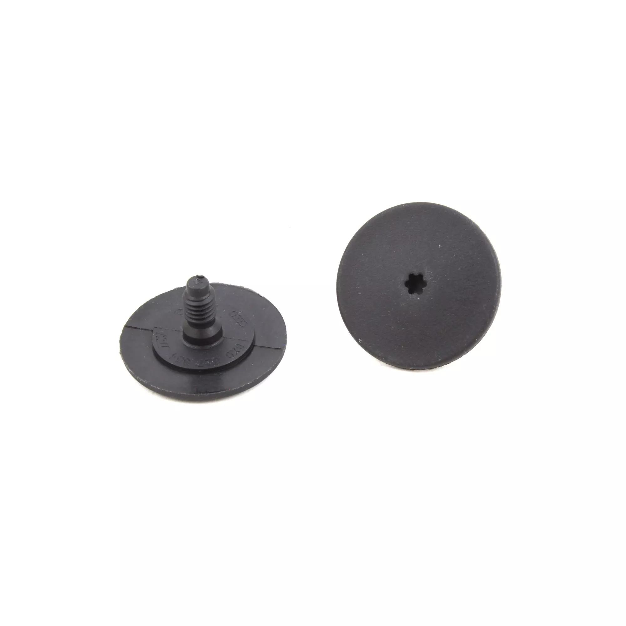 2 Stück Flachkopfschraube Kunststoff M6x10 Stoßstange hinten