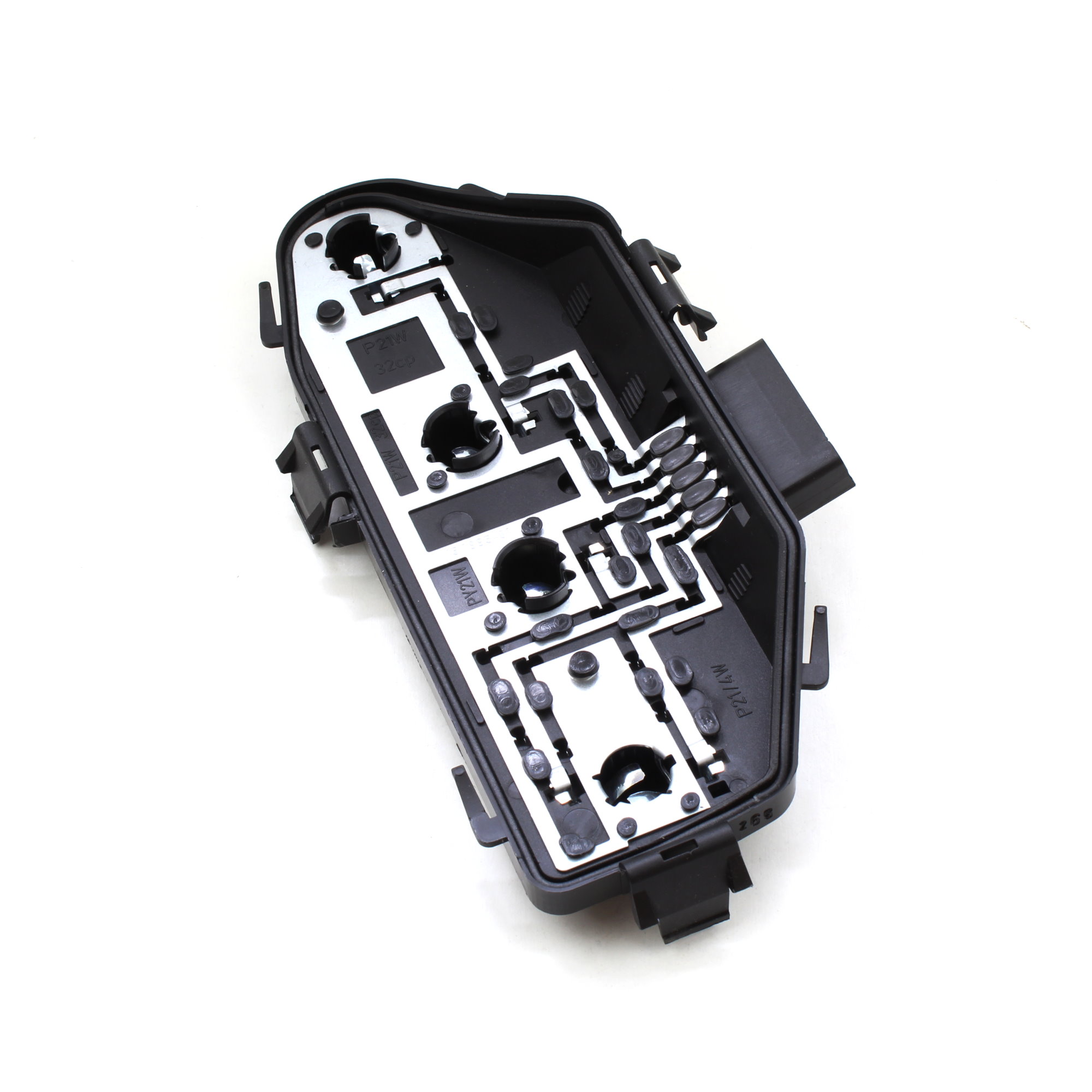 Lampenträger für Blinkleuchte links weiss 