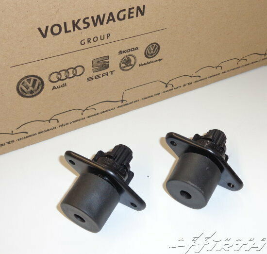 2 Stück Anschlagpuffer Heckklappe verstellbar Original Audi A6 Limo 4F5827249B