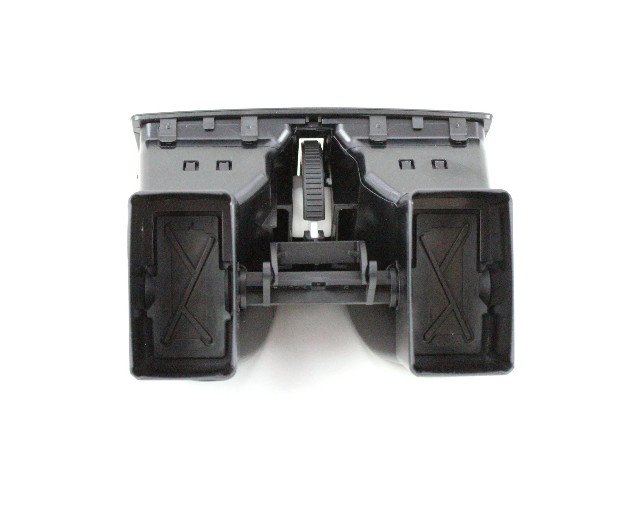 Ausströmer Mittelkonsole Lüftung Heizung hinten schwarz