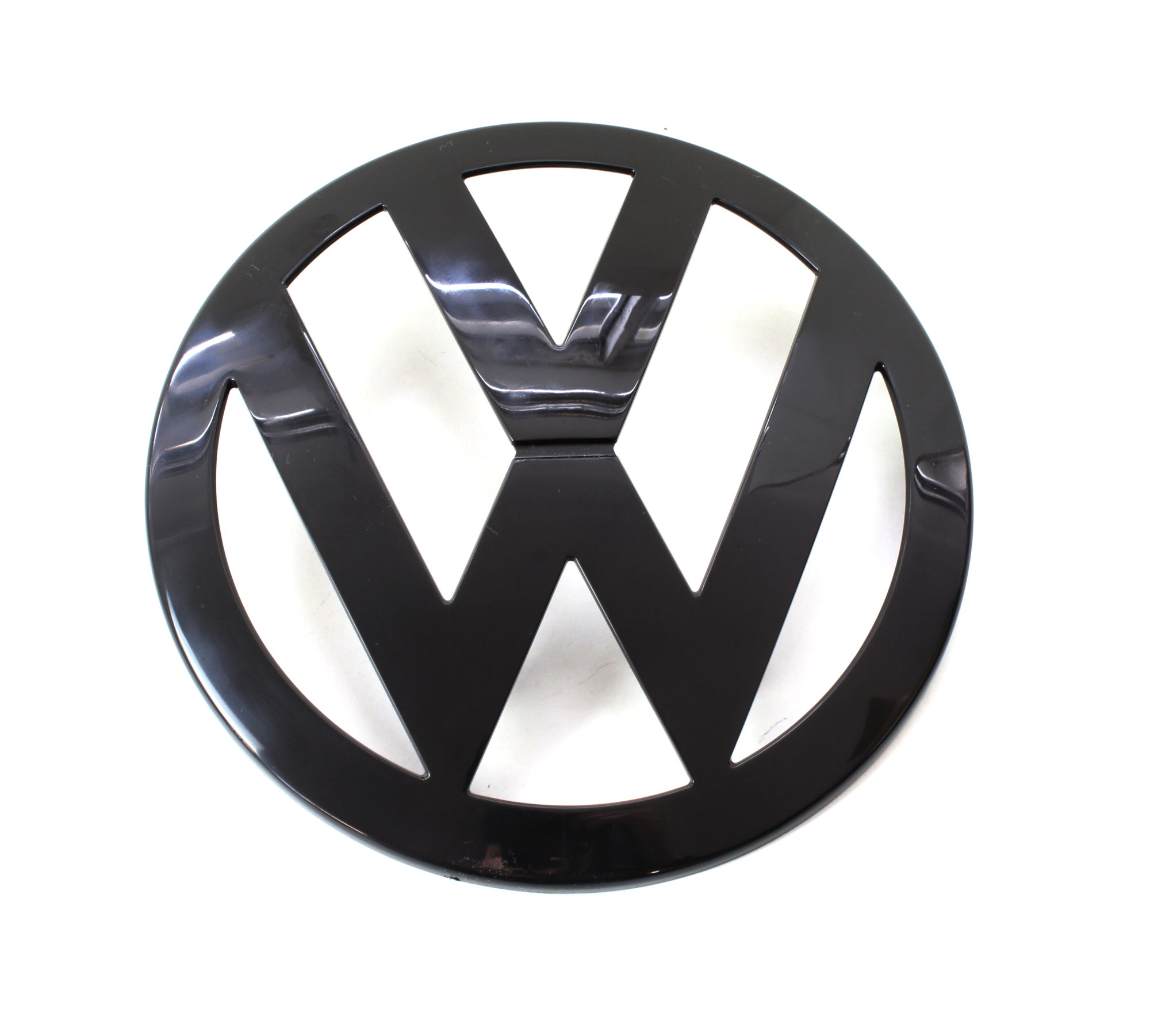 Original VW T5 03-10 schwarzes Emblem Kühlergrill 7H0853601  041