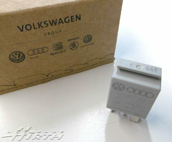 Relais 449 für beheizbare Aussenspiegel Original VW Audi Skoda Seat 1K0951253