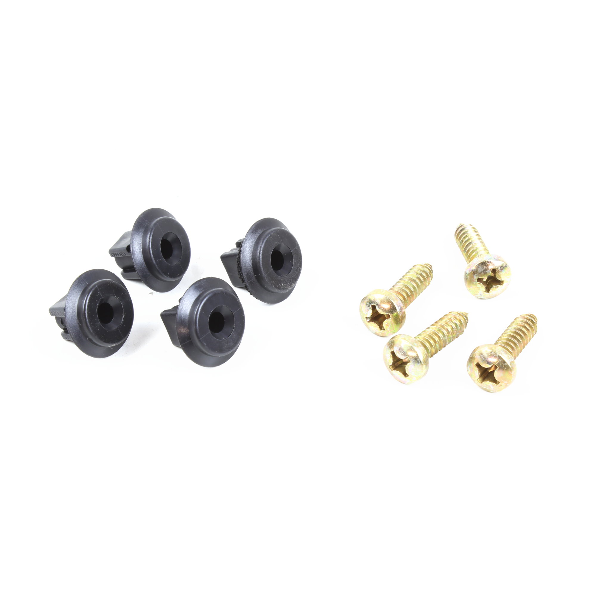 VW Golf Spreizmutter und Linsenblechschraube für Griffleiste - Original Ersatzteil 1H6827584A + N 0139351 (Set) 