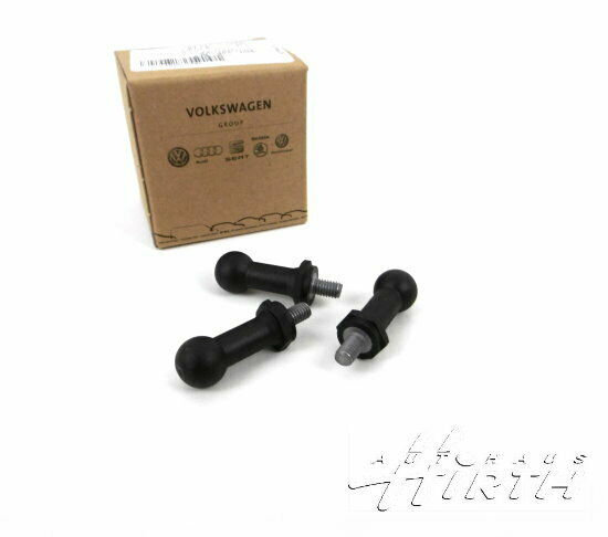 Original VW Audi Skoda Seat 3x Kugelkopf Befestigung Motorabdeckung 03L103164