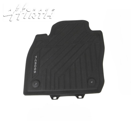 Fußmatten Gummi 4er-Set T-Cross m. Druckknopf