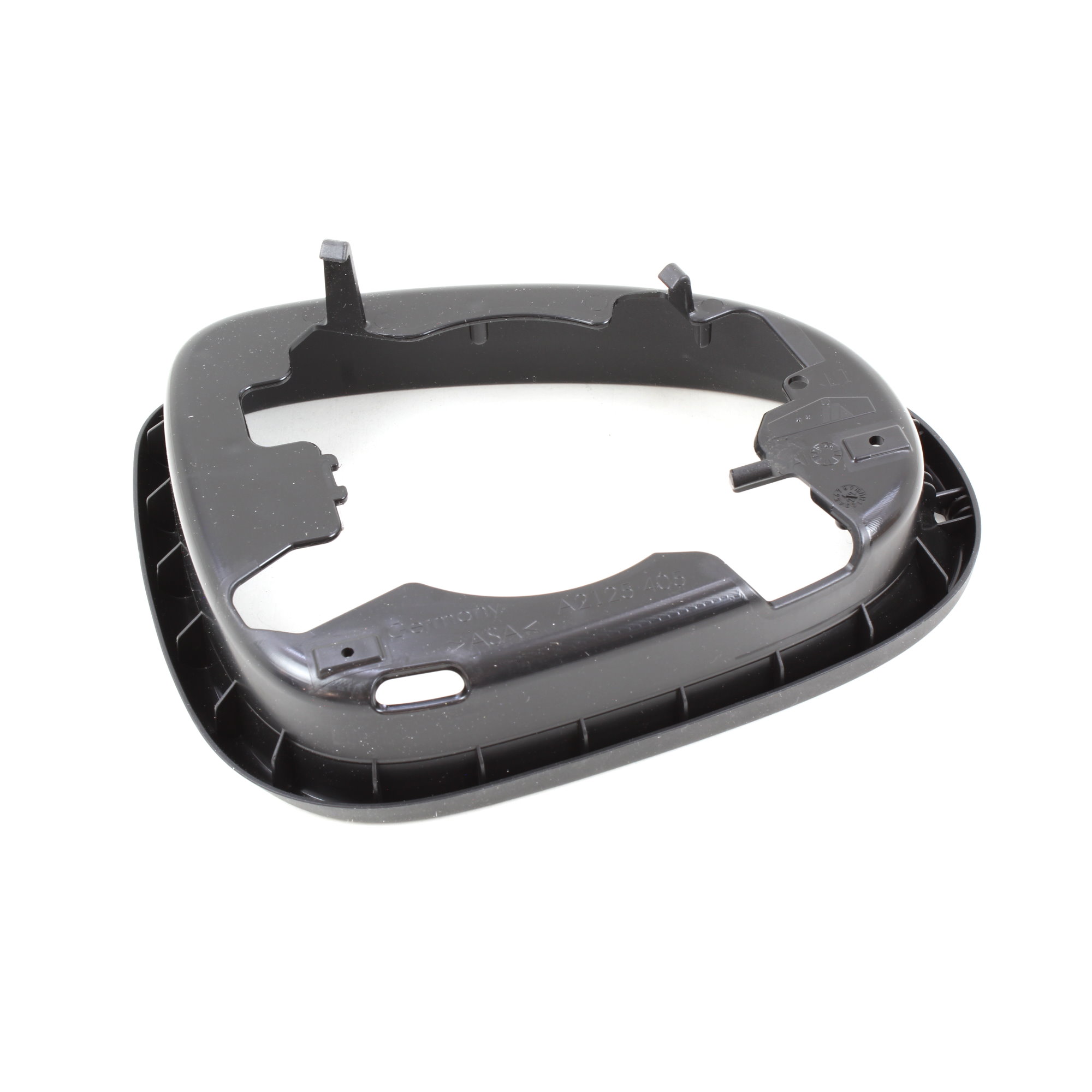 Spiegelrahmen Außenspiegel  links innen satinschwarz 