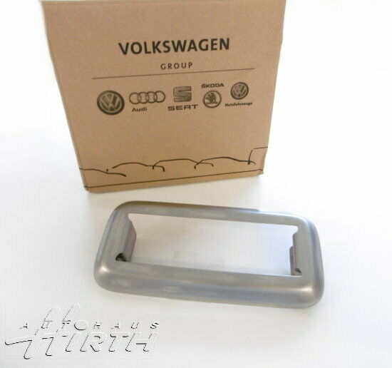 Abdeckung silber für Halteplatte Sitzbank Original VW T5 T6 7H0883087 5R5