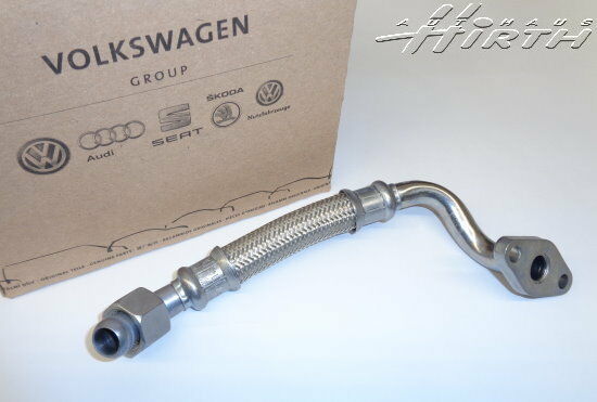 Ölrücklaufleitung Ölleitung Öl Turbolader Original VW Audi Skoda 028145736AH