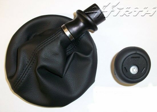 Original VW Schalthebel Schaltsack Verkleidung schwarz Leder T5 7H0711113G QUN