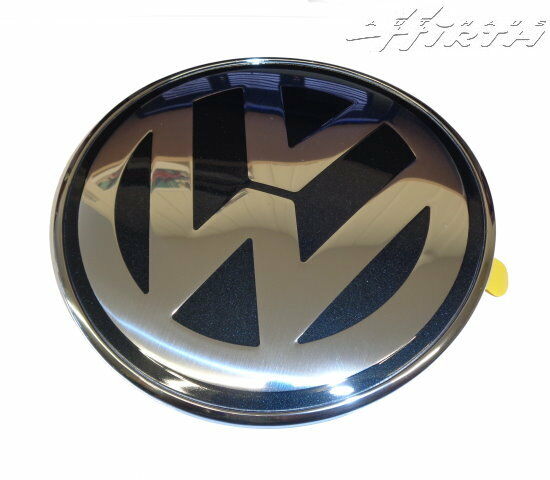 VW Emblem Heckklappe hinten chrom schwarz Original VW Beetle 1C0853630K WV9
