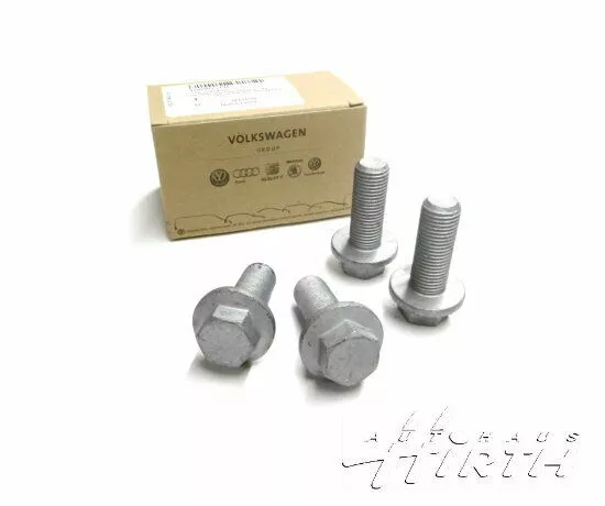 Original VW Seat 4x Sechskantschraube M14x1,5x38 Bremsträger hinten N  90571503