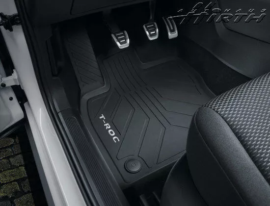 Gummimatten Fußmatten Allwetterfußmatten schwarz Original VW T-Roc 2GA061500 82V