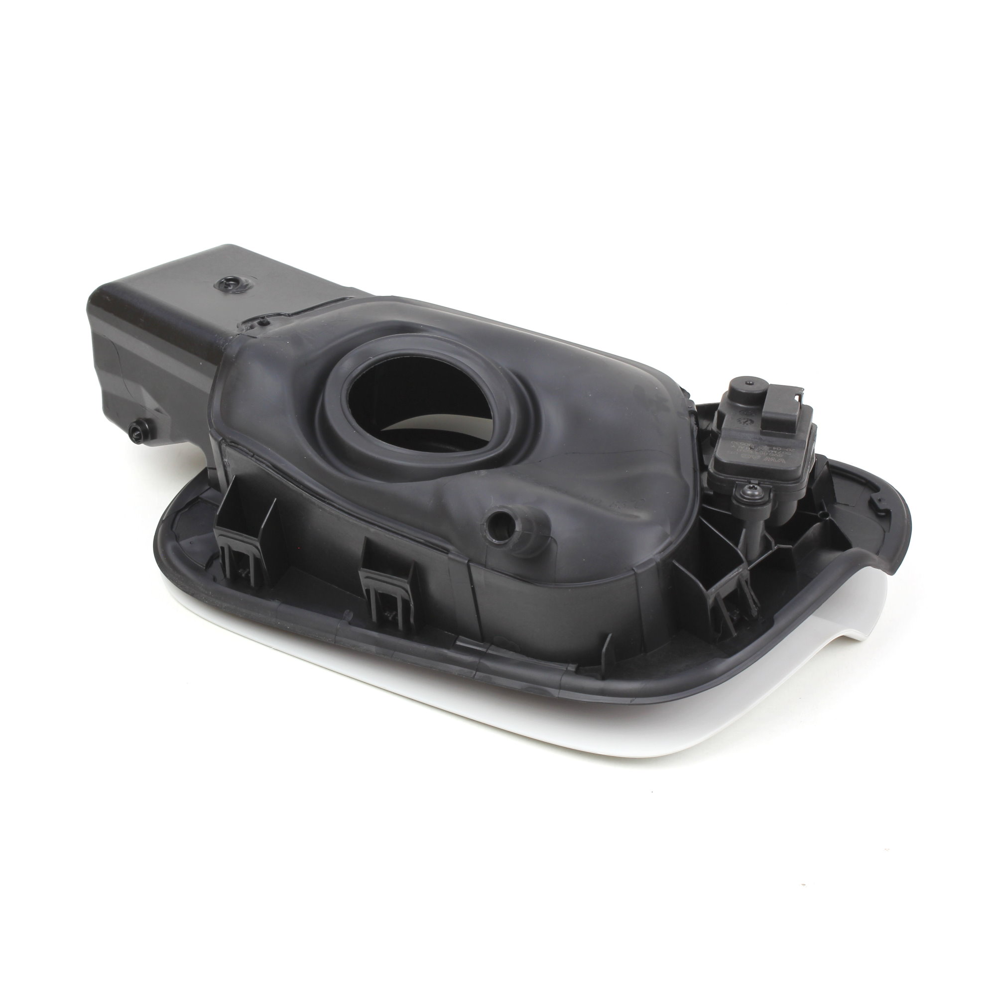 Klappe für Kraftstoffeinfüllung mit Fangschale