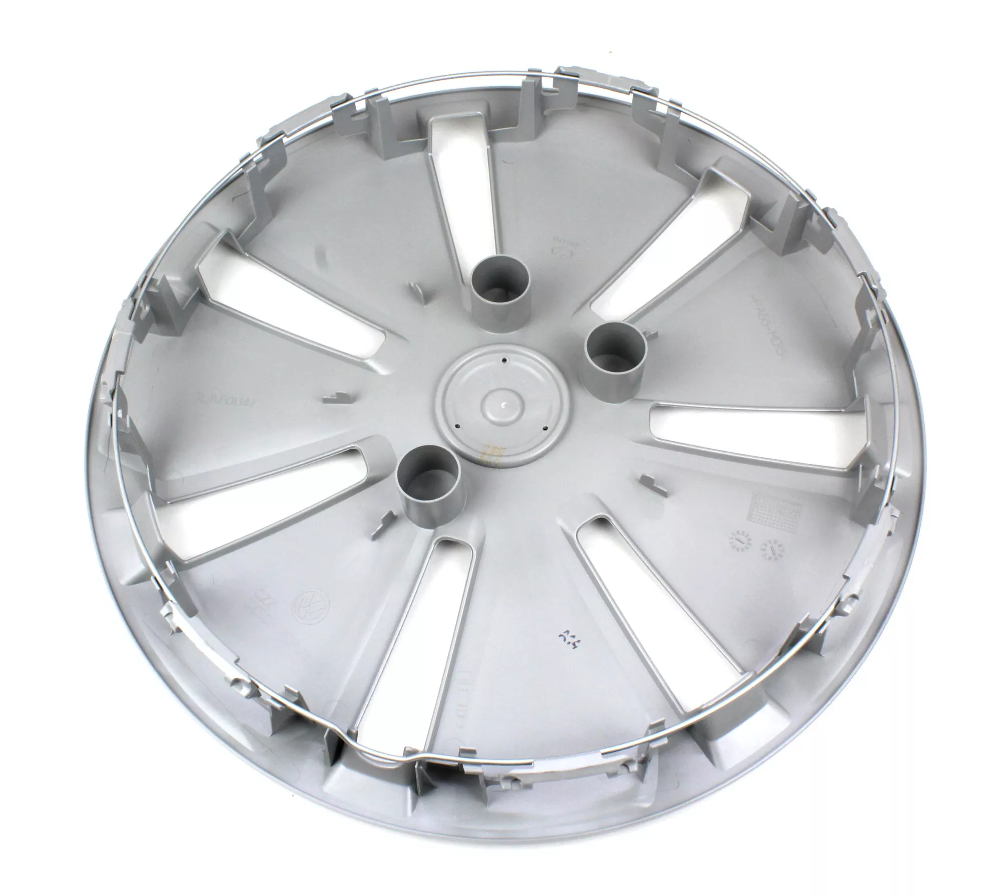 1 Stück Radzierblende 16'' feinsilber