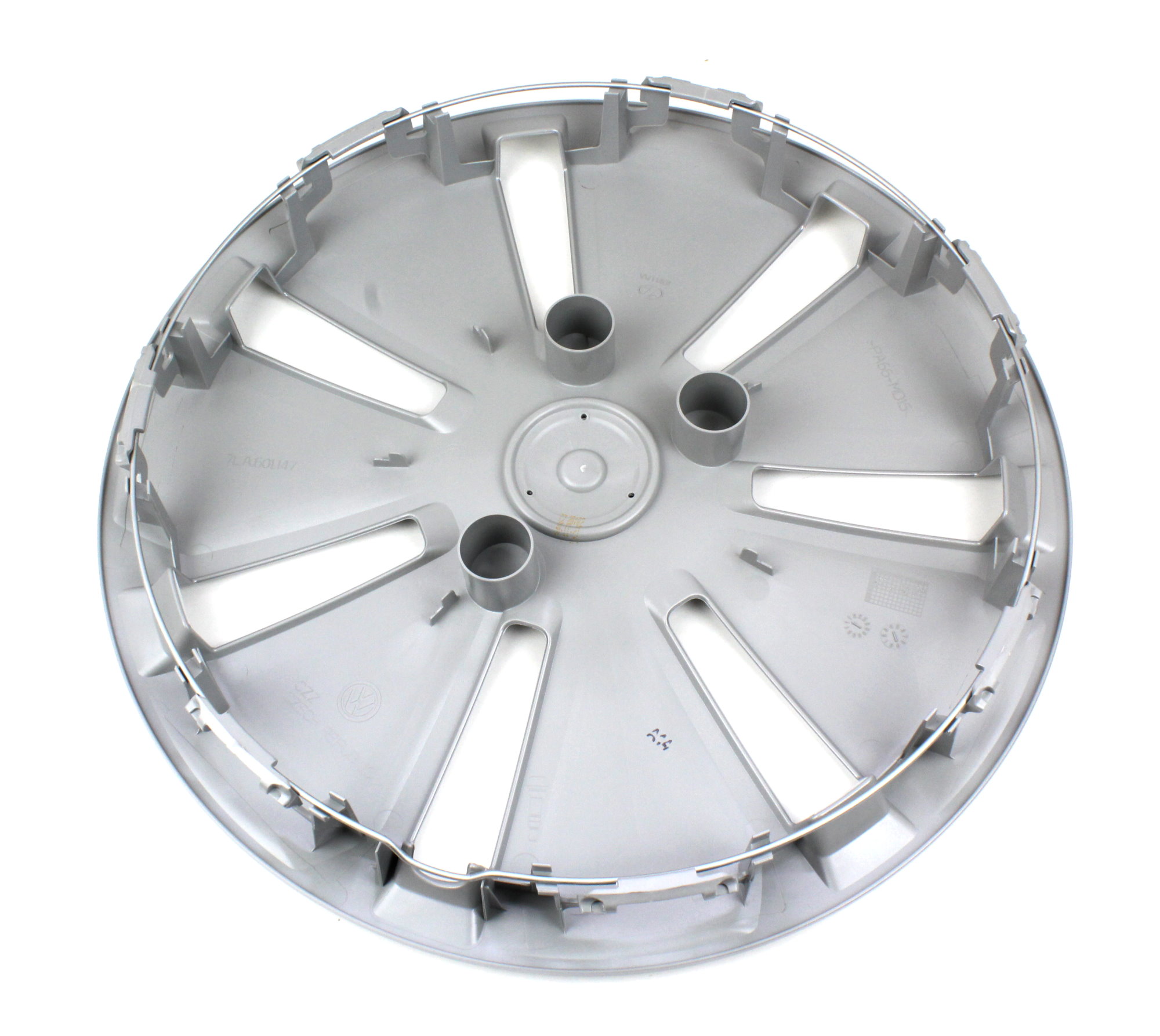 1 Stück Radzierblende 16'' feinsilber