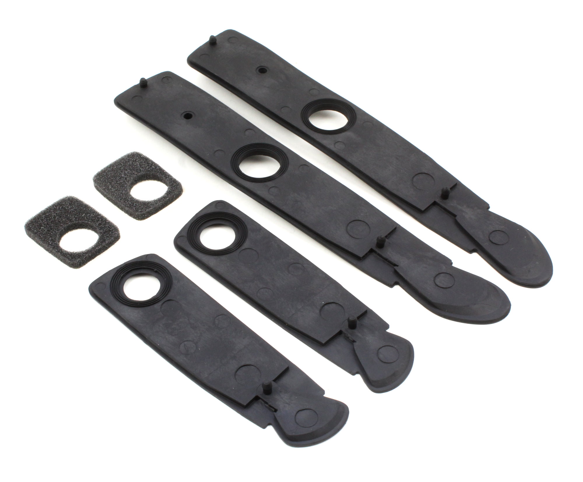 Dichtungssatz für Dachreling links rechts schwarz