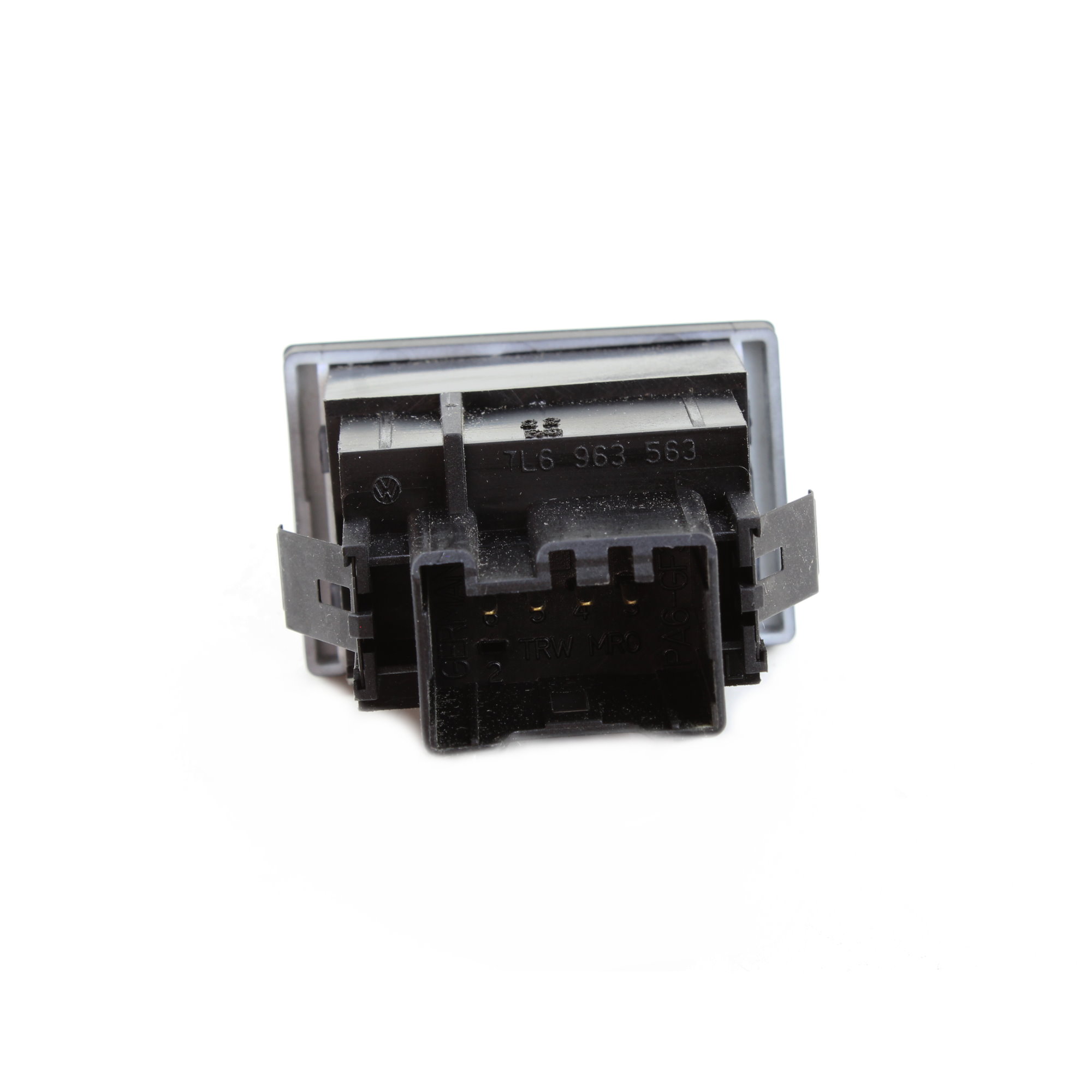 Schalter mit Regler Sitzheizung links schwarz