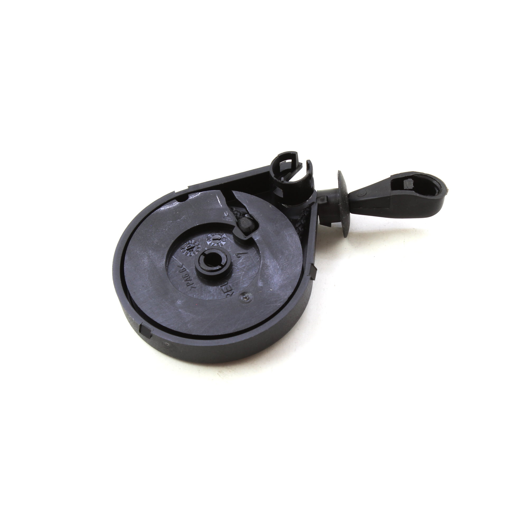 Halteband mit Aufroller Hutablage schwarz links oder rechts