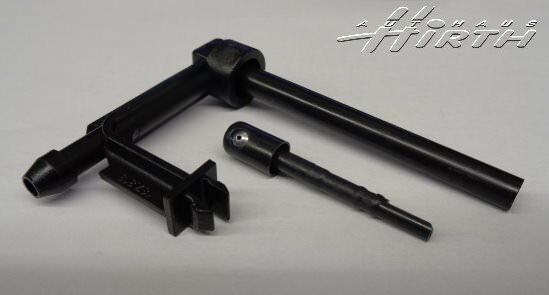 Spritzdüse mit Anschlussrohr Rep. Satz hinten Original VW T4 701955985A