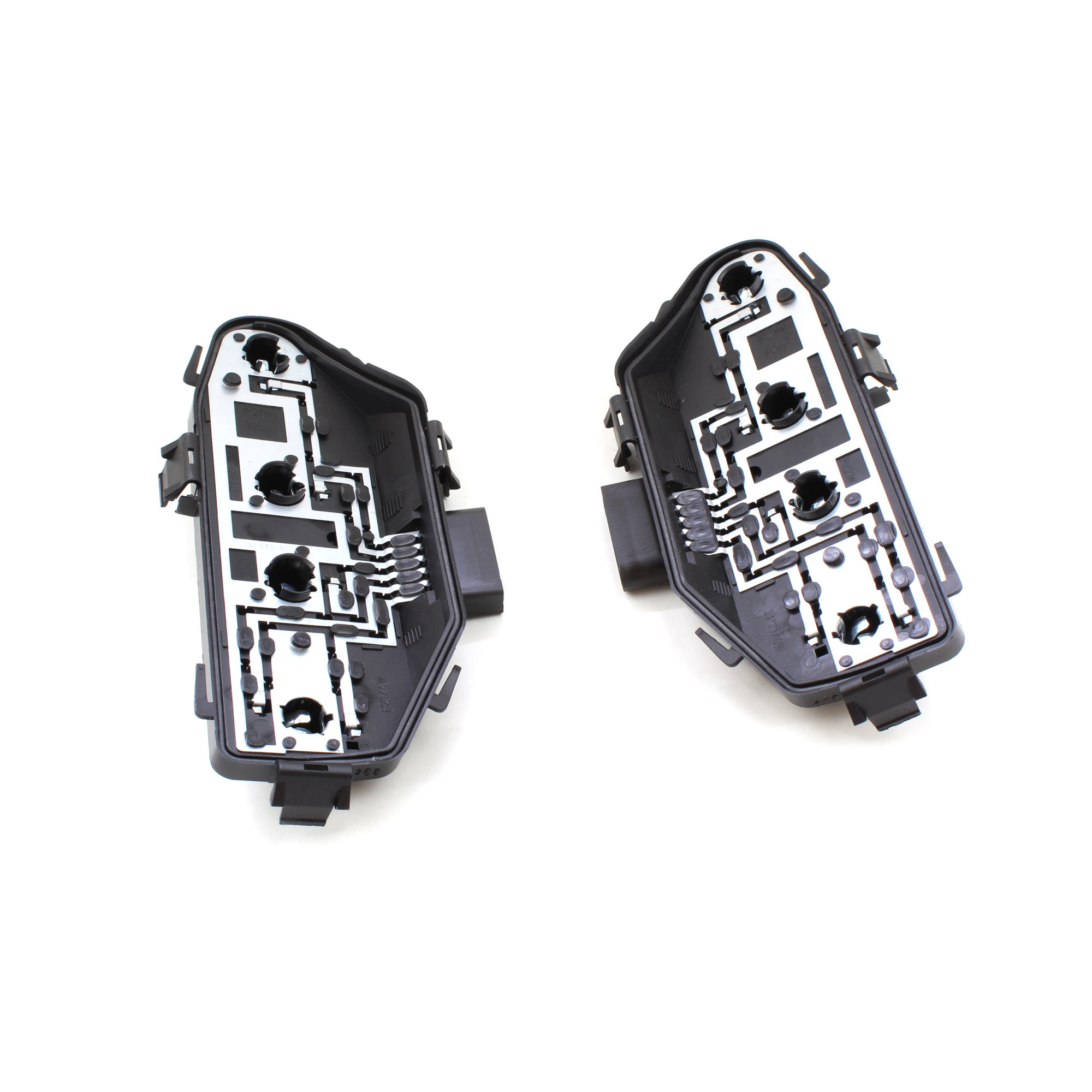 Lampenträger für Blinkleuchte links & rechts weiss 