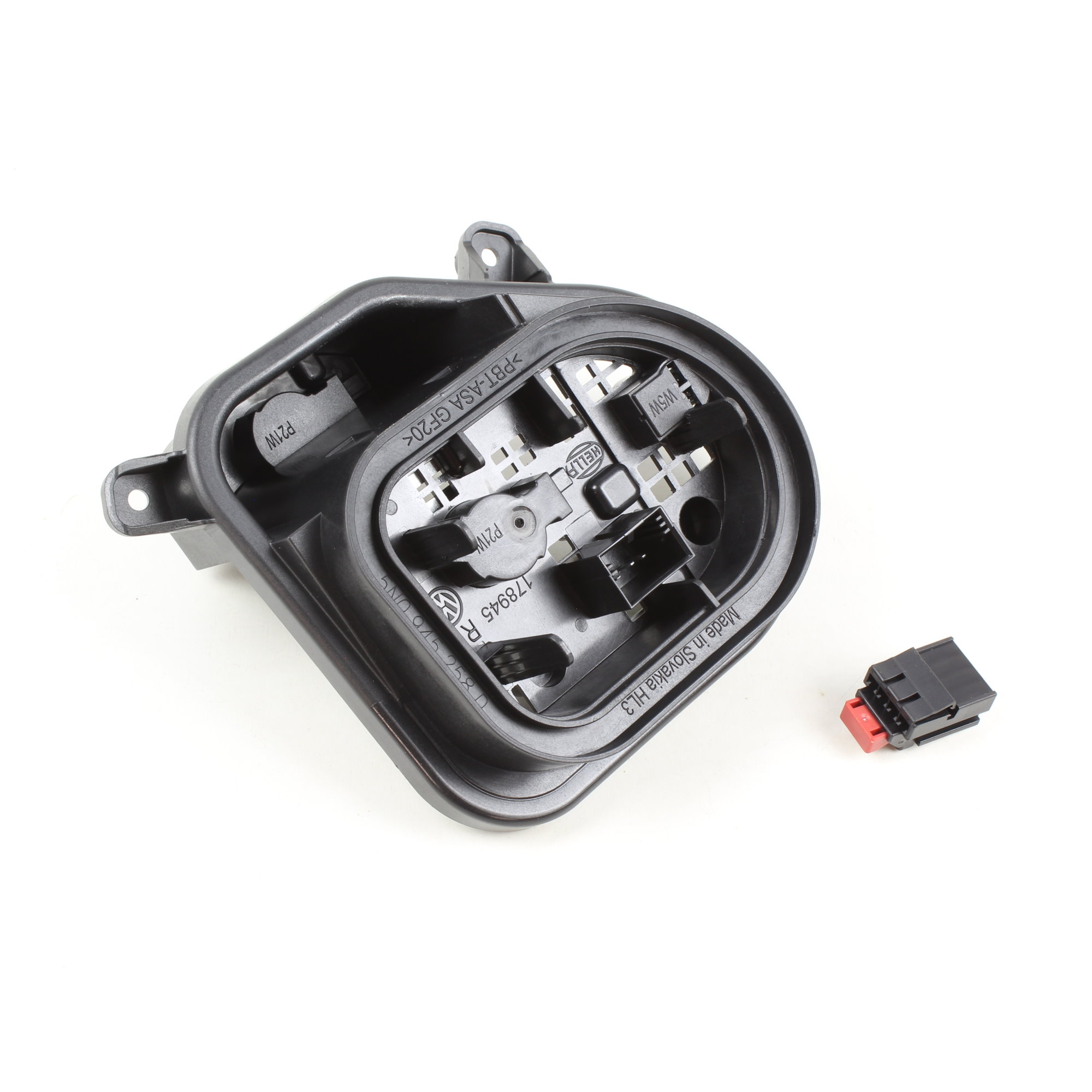 Lampenträger Flachkontaktgehäuse Schlussleuchte rechts außen