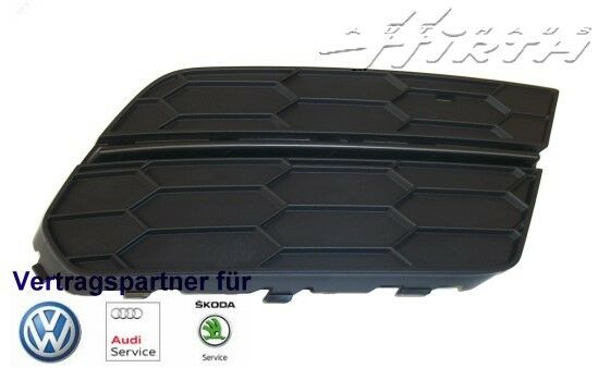 Original Skoda Yeti 5L Abdeckung Stoßfänger vorn Kappe schwarz rechts 5L0807368A