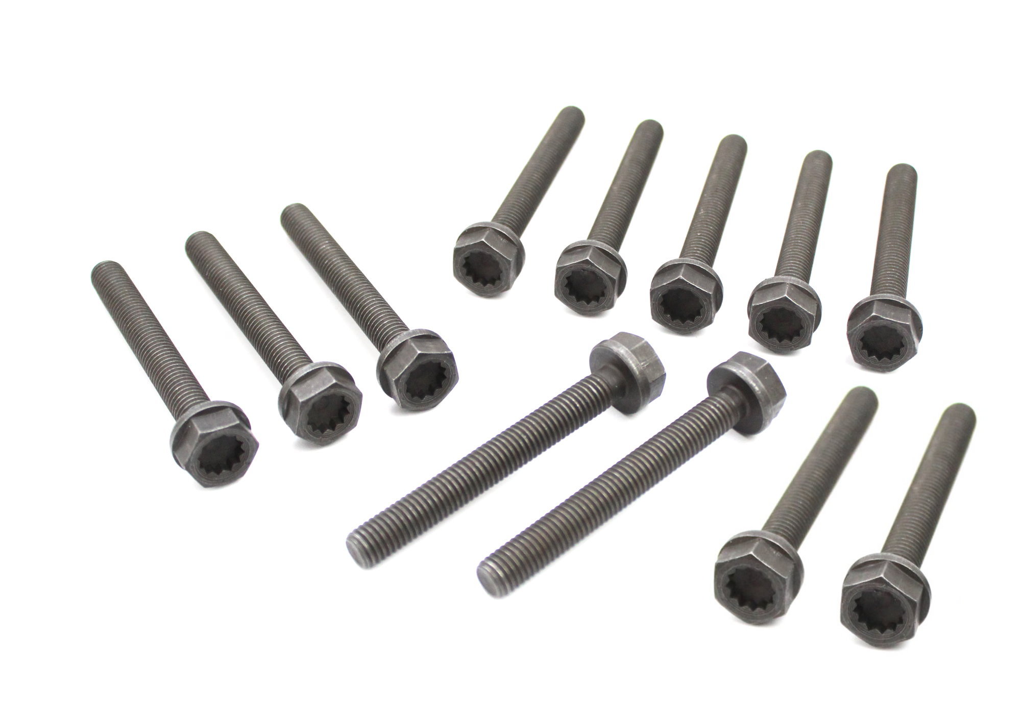 12x Sechskantschraube M10x80 Hauptlager