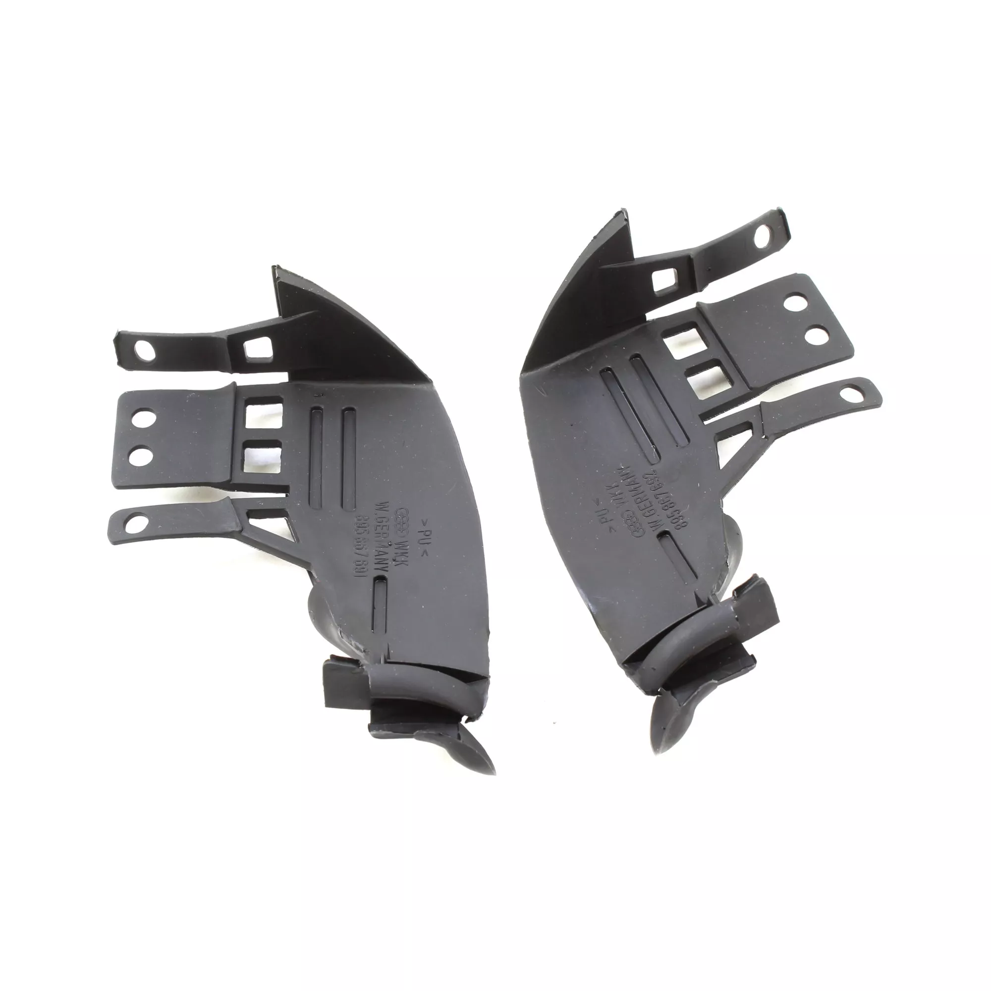 Dichtungsstück Türverkleidung vorn links/rechts satinschwarz Original Audi 895867691  01C