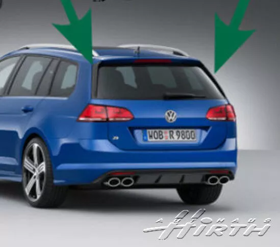 Vertikale Heckspoiler Nachrüstset Original VW Golf 7 R Variant R-Line Volkswagen