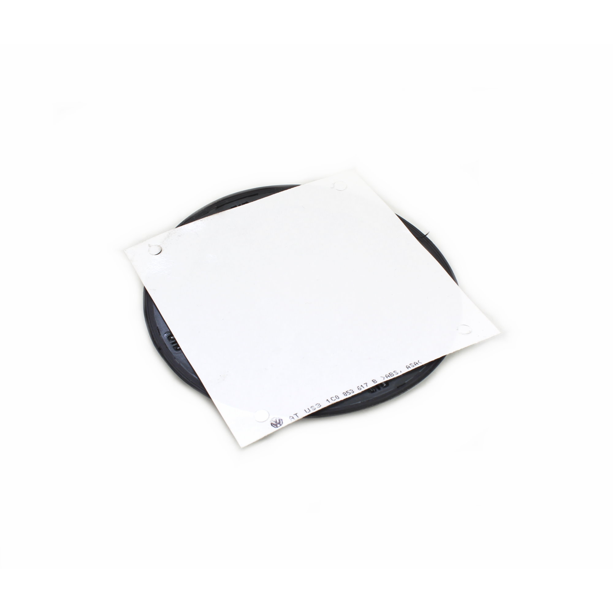 VW-Emblem Logo vorn chrom/schwarz