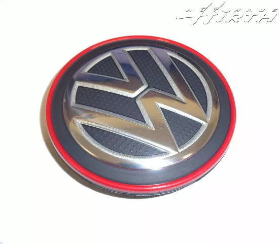 Nabenkappe Felgendeckel Nabendeckel chrom schwarz rot Original VW 5G0601171B LYC