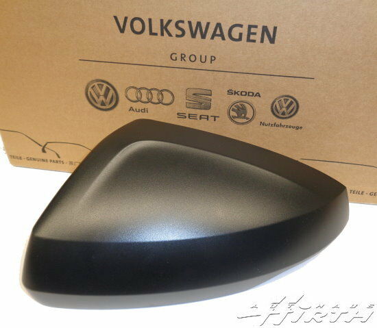 Spiegelkappe Spiegel Kappe schwarz links Original VW Polo 2G 2G0857537  9B9