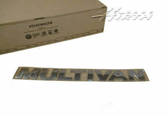 Original VW Schriftzug Logo Emblem Chrom Heckklappe Multivan 7E5853687 739