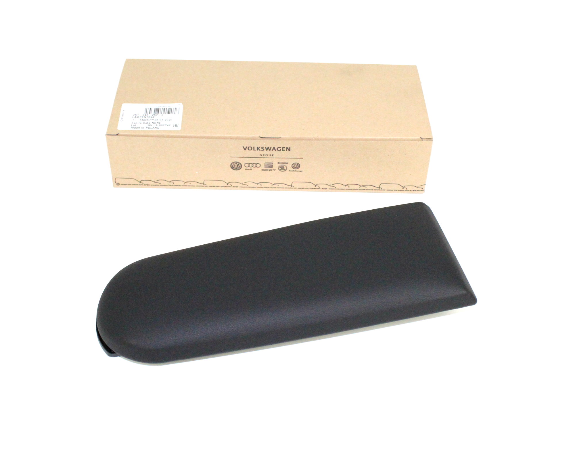 Armlehne Oberteil vorn schwarz