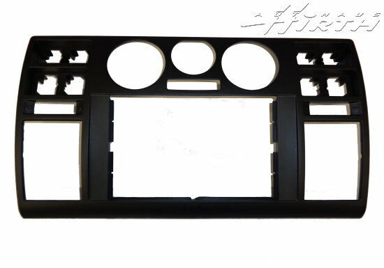 Abdeckung Blende Radio Heizung Bedienung schwarz Original VW T5 7H0857237E 9B9