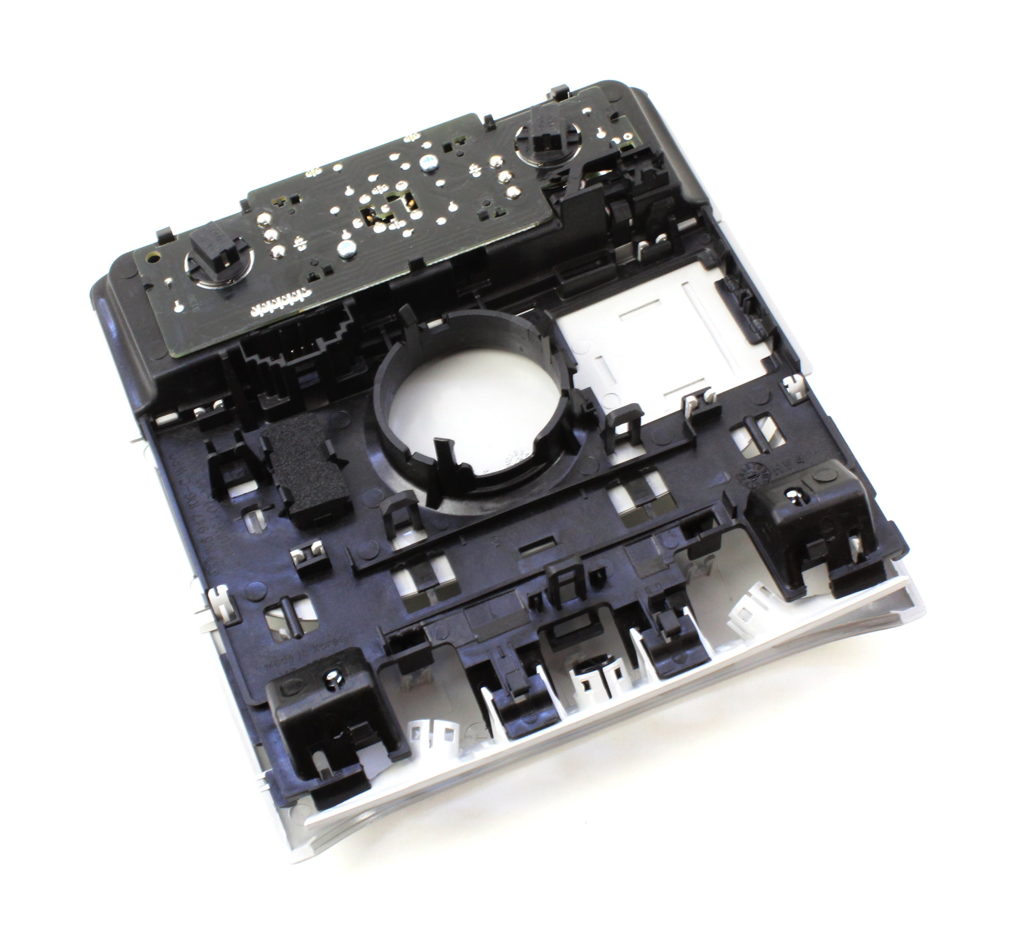 Innen- und Leseleuchte vorn perlgrau-chrom-seidenmatt