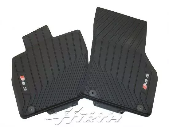 Gummimatten Fußmatten Allwetter Gummi vorne Original Audi RS 3 8V6061221  041 