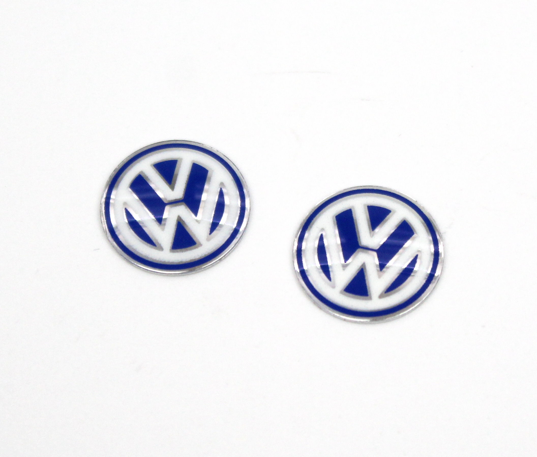 2x VW Emblem blau/weiss für Schlüssel 3B0837891  09Z