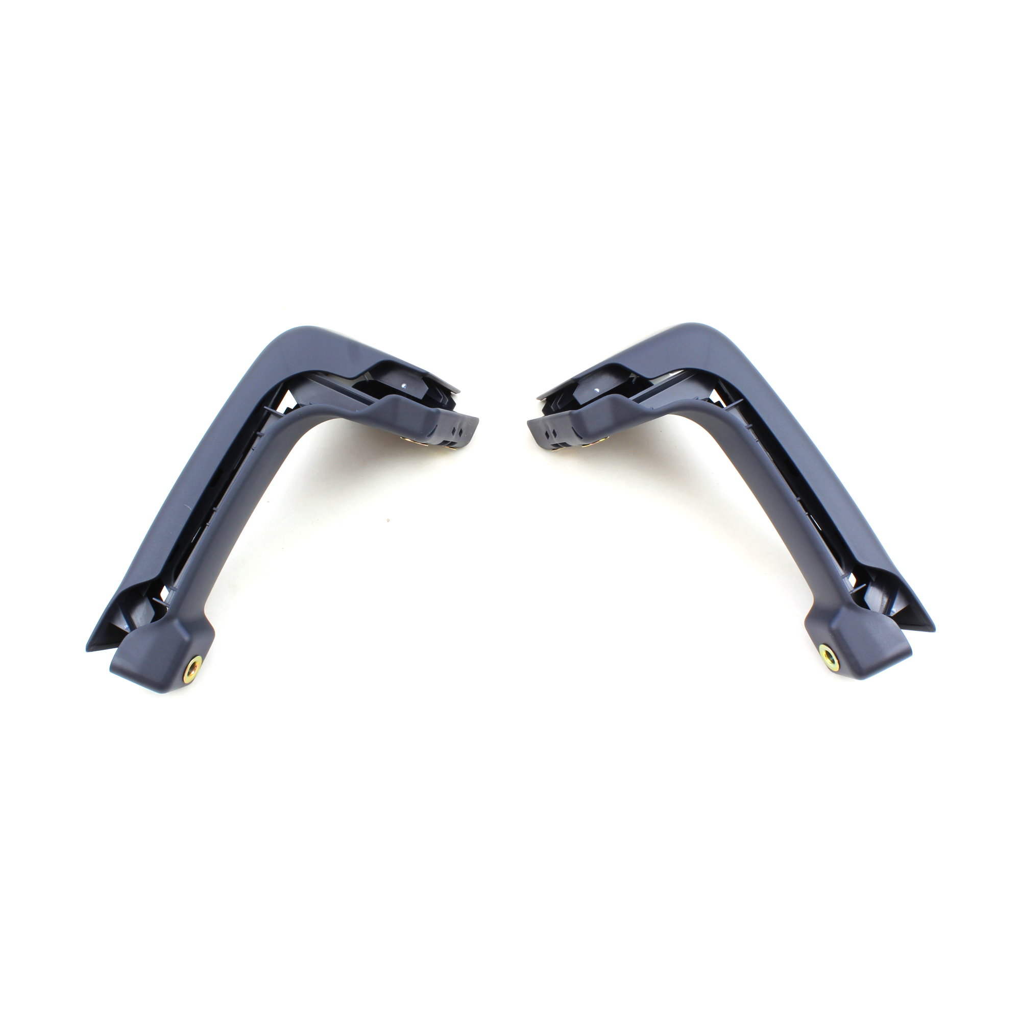 1 Set Zuziehgriffe für Tür links + rechts anthrazit 