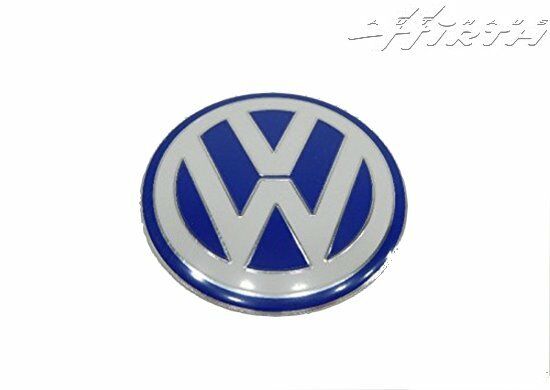 VW Logo blau weiß Zeichen Motorabdeckung Abdeckung 6,7cm Original VW 06A103940G