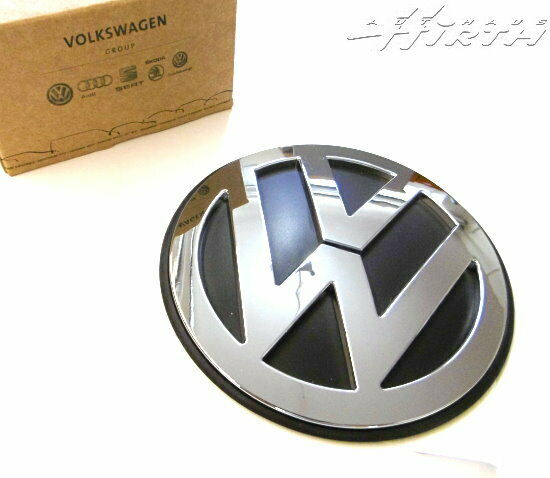 VW Emblem Heckklappe hinten chrom schwarz