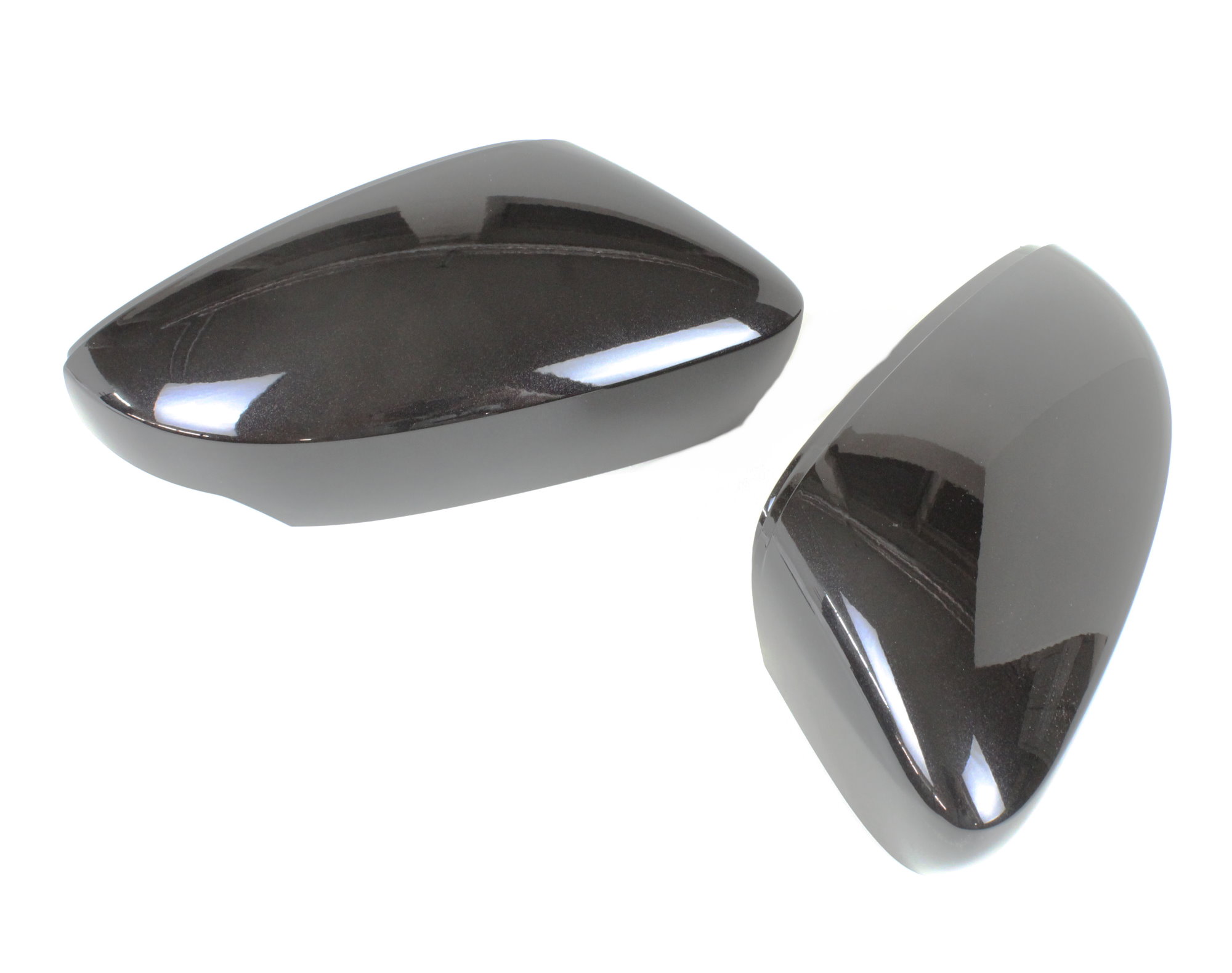 Dekor Spiegelkappen Set metallic schwarz Original Skoda Fabia III 6V0072530A