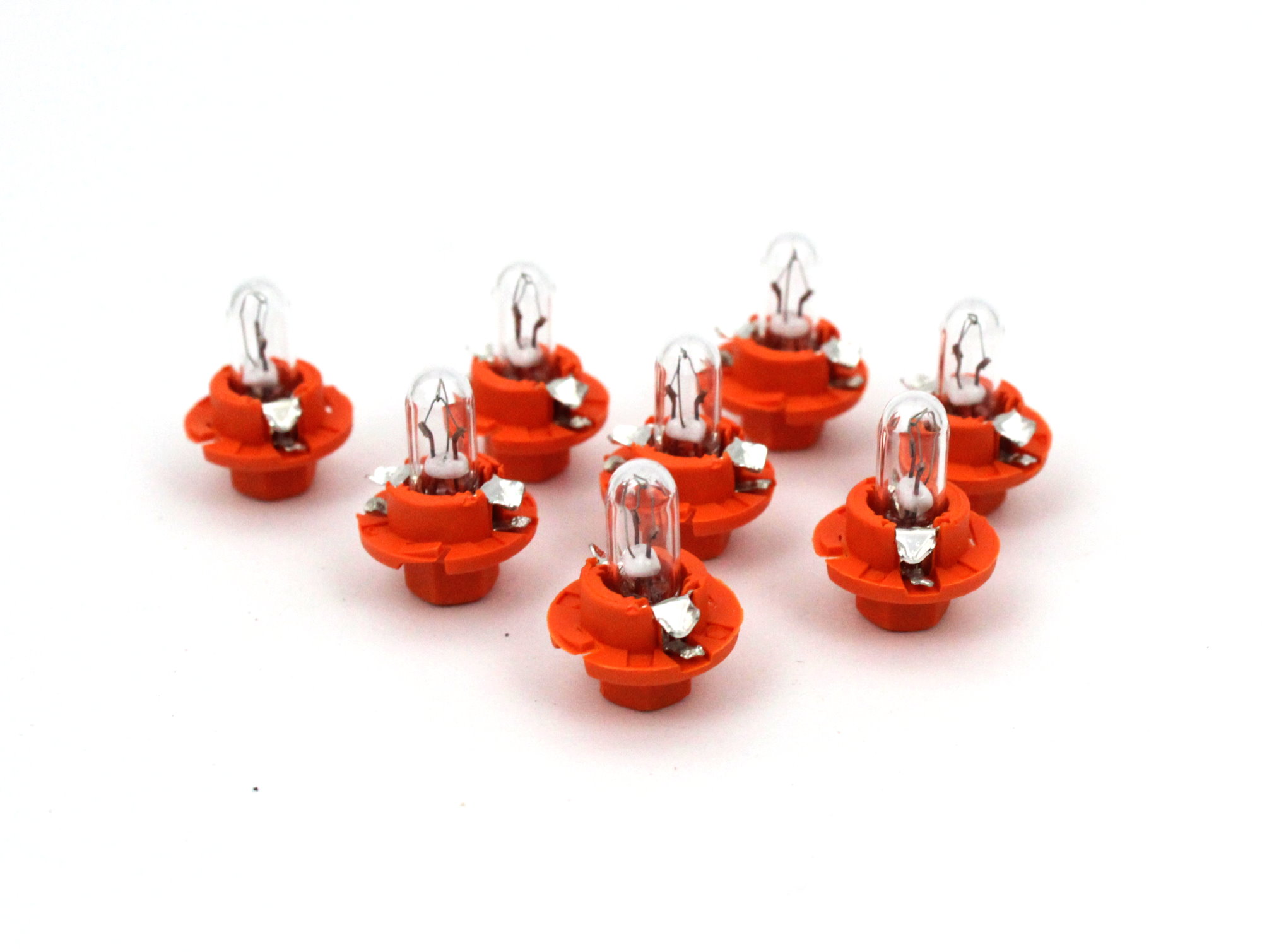 8 Stück Glühlampe Beleuchtung Tacho Instrumente 12V 1W