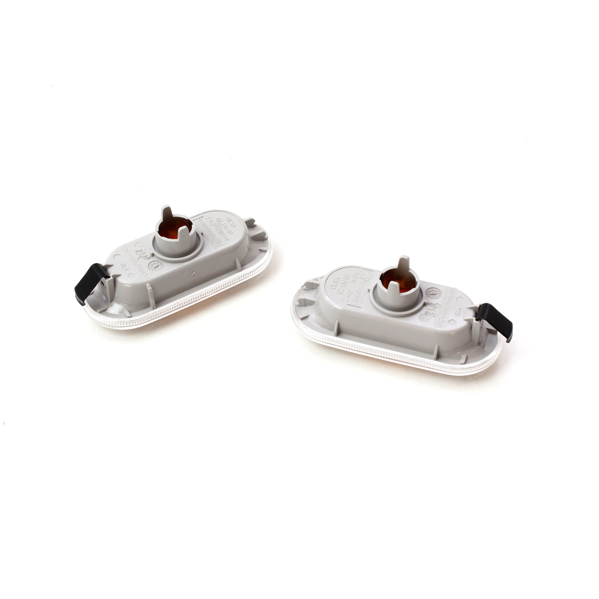 Blinkleuchten seitlich glasklar