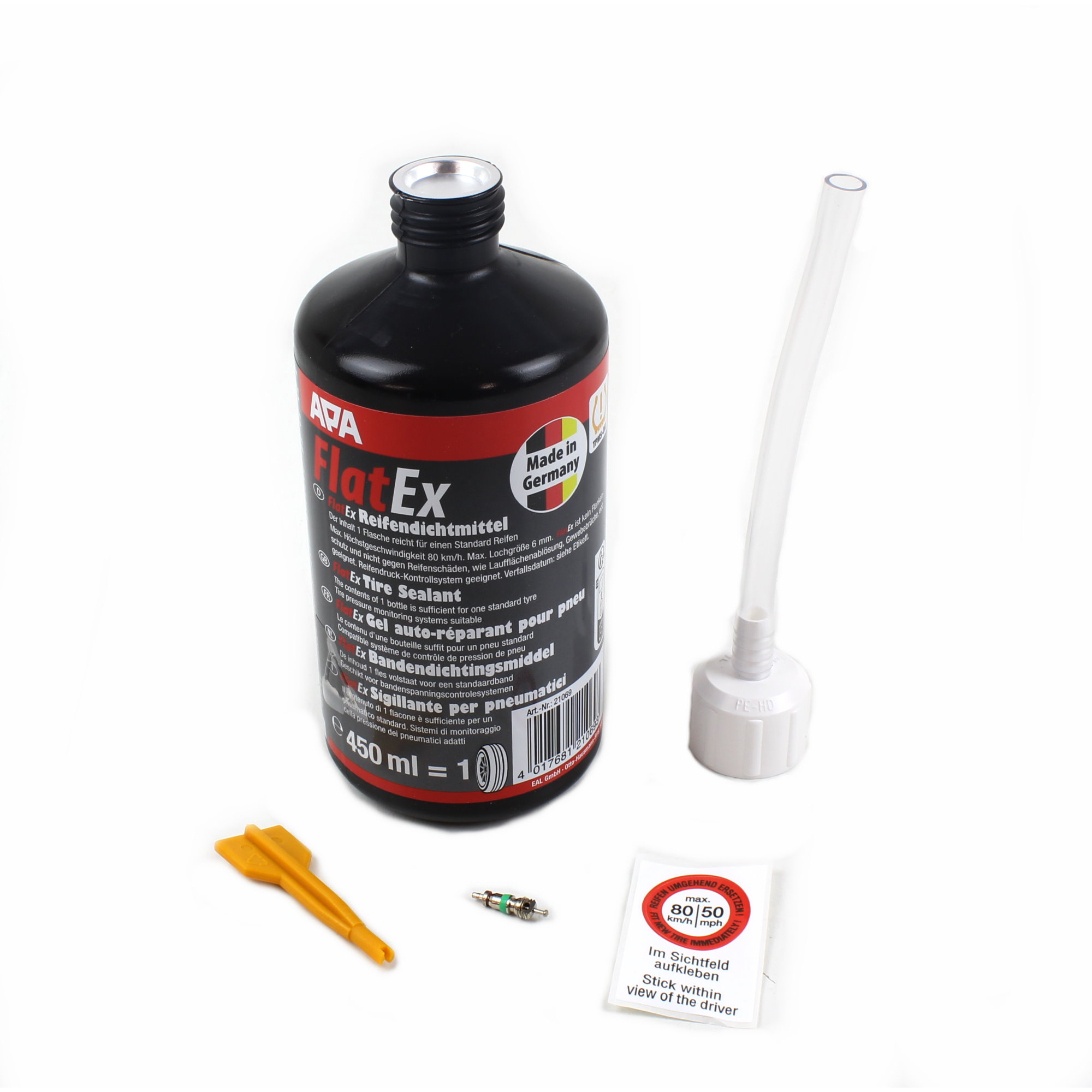 EUFAB Reifendichtmittel FlatEx Dichtmittel 450 ml 21069 Made by Terra-S