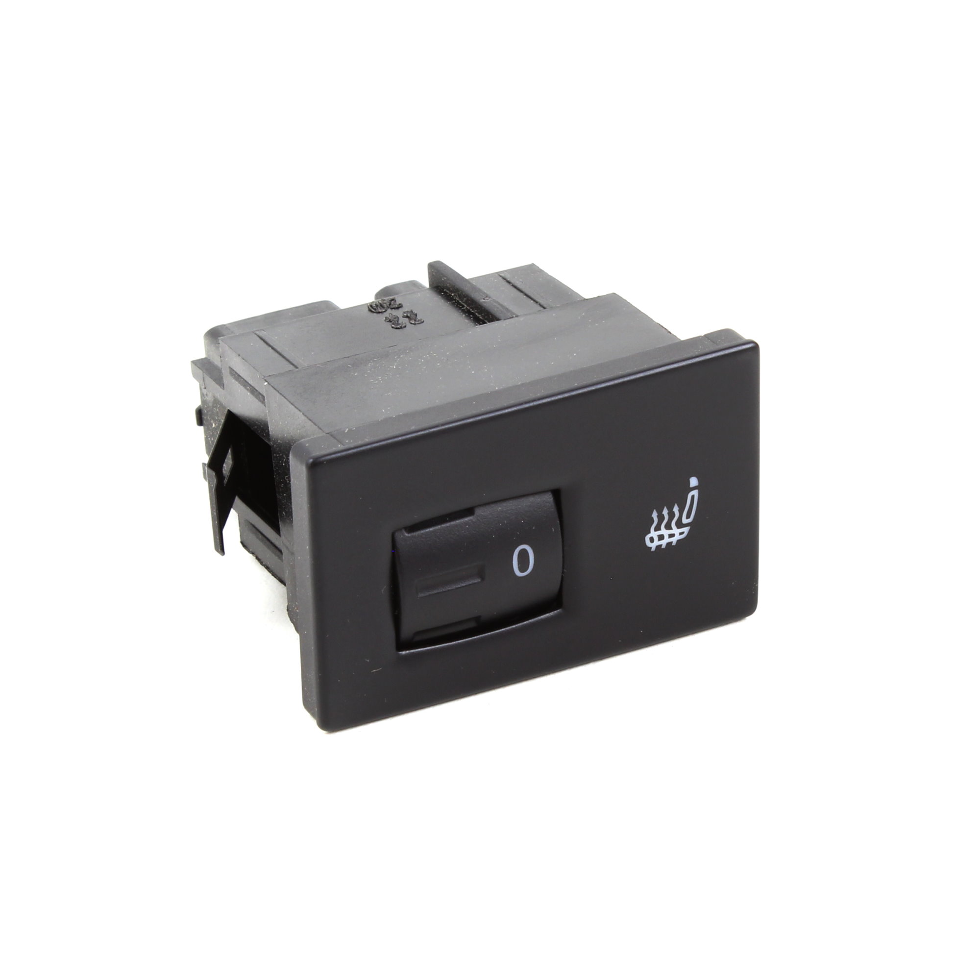 Schalter mit Regler Sitzheizung links schwarz