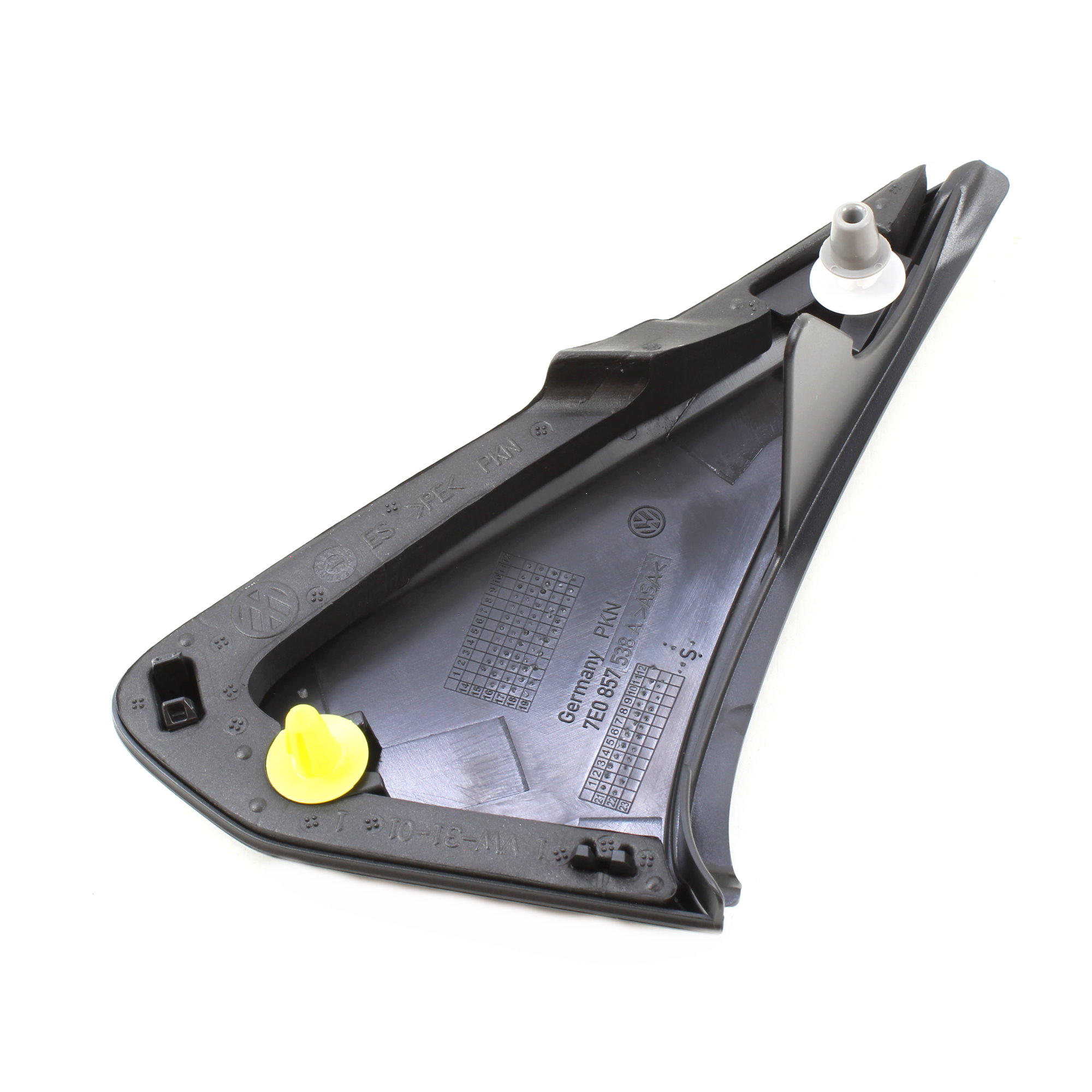 Abdeckung A-Säule rechts Original VW 7E0857538A 9B9