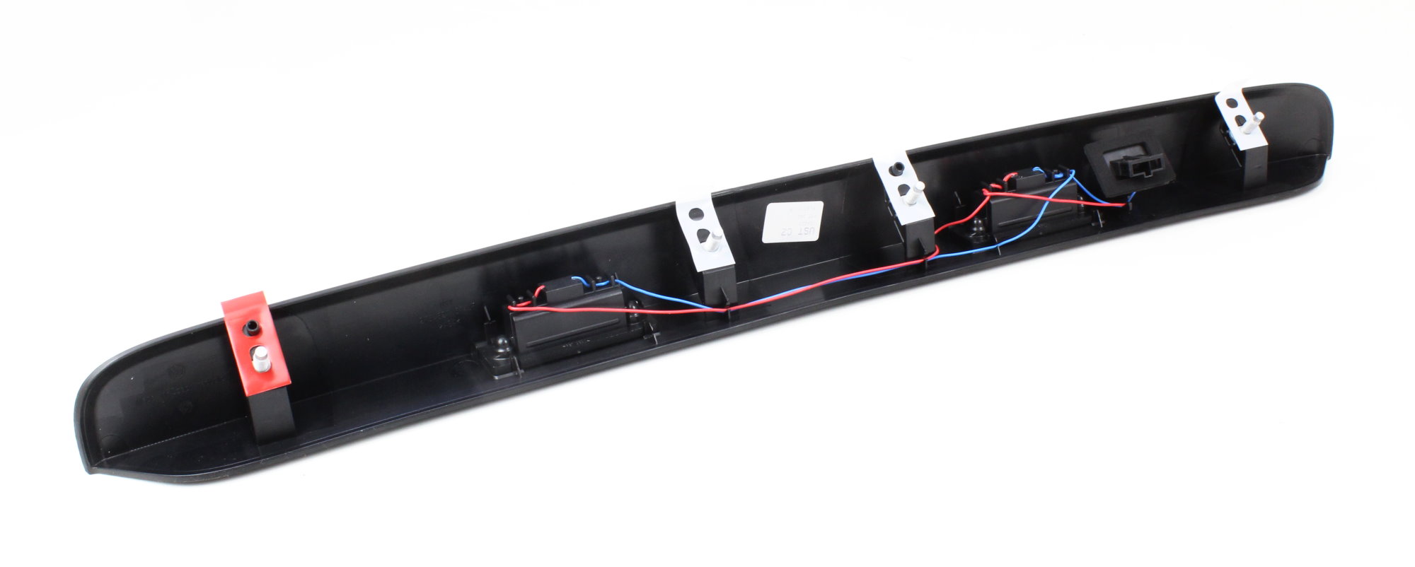 Griffleiste schwarz für Heckklappe inkl. Kennzeichenleuchten